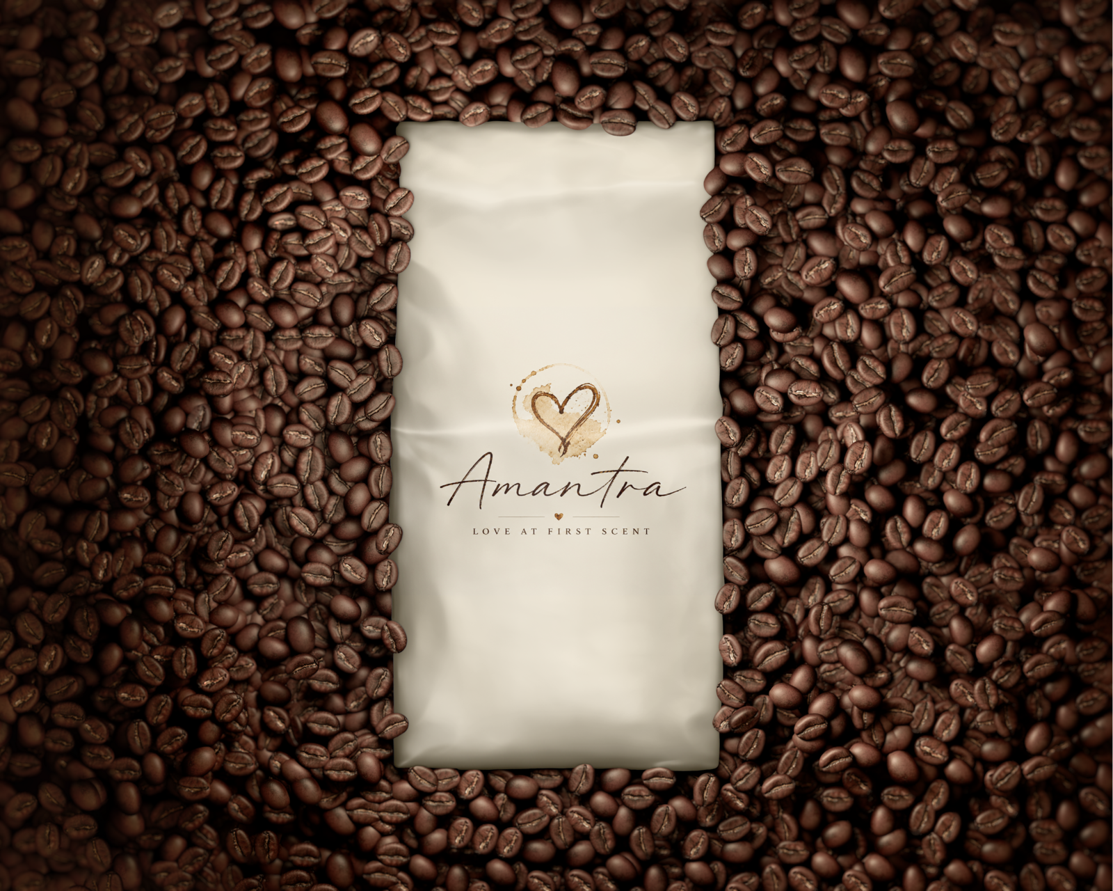 Amantra coffee bag in beans